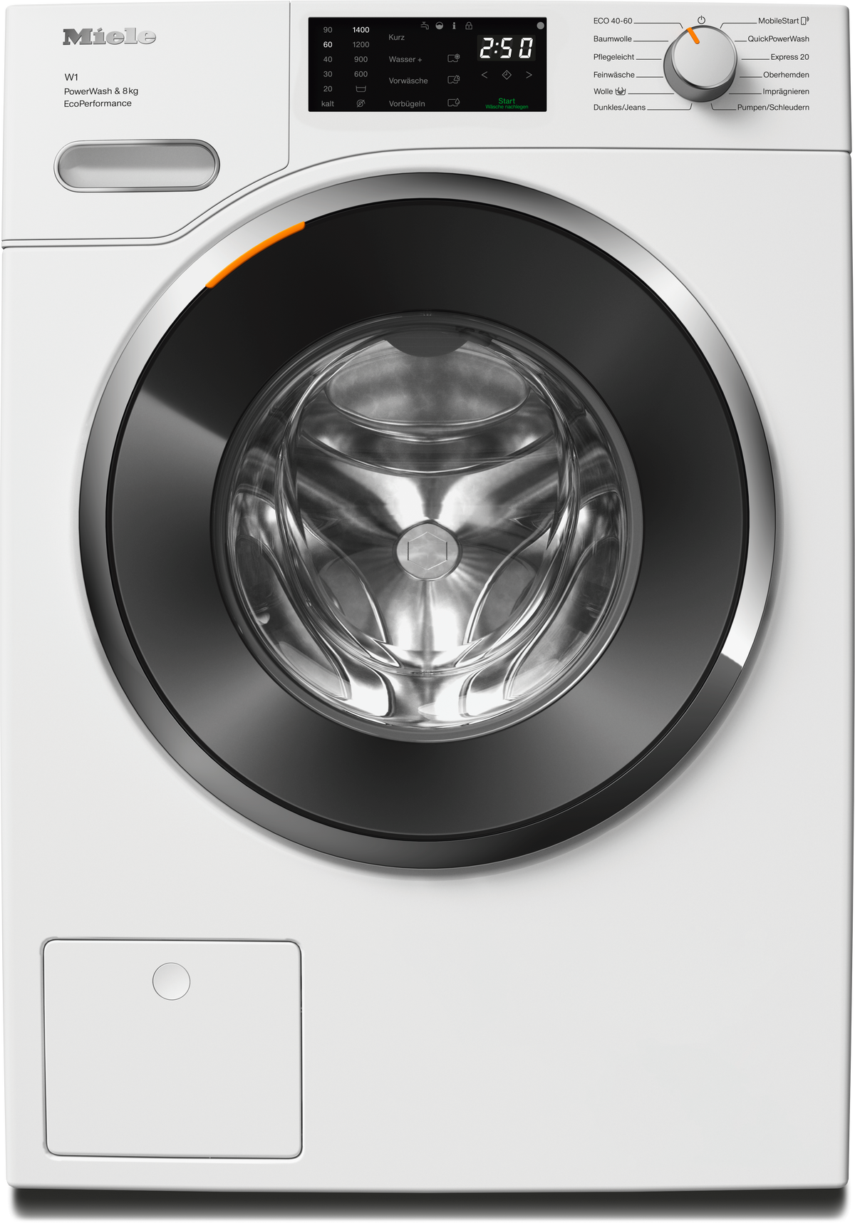 Miele WWE460 WPS PWash&8kg Lotosweiß
