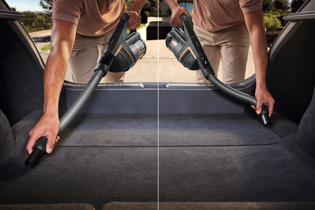 Miele Triflex HX2 CarCare Lotosweiß