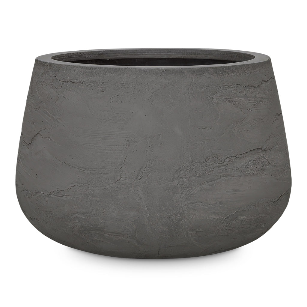 Algar Darcy Low Planter - Grey