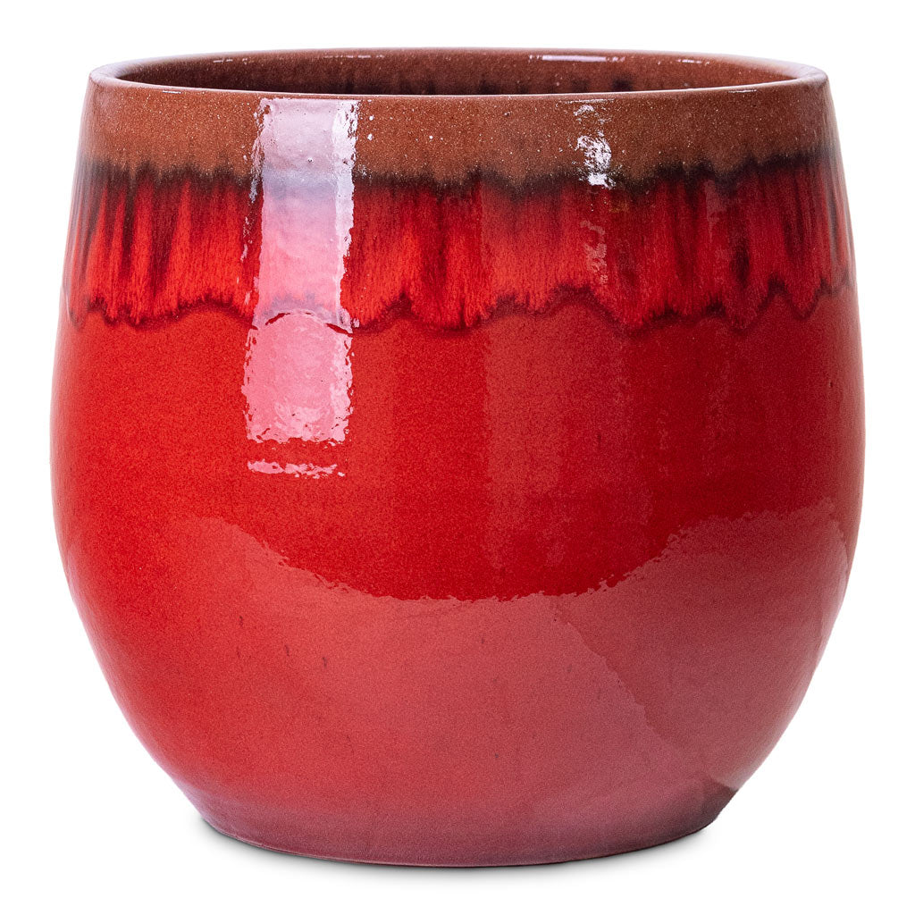 Charlotte Plant Pot - Red