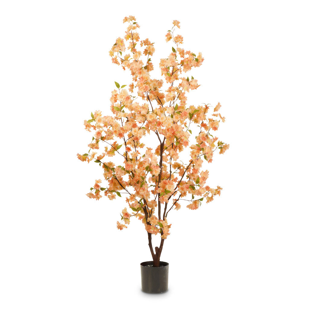 Cherry Blossom Tree - Peach - Potted - Artificial