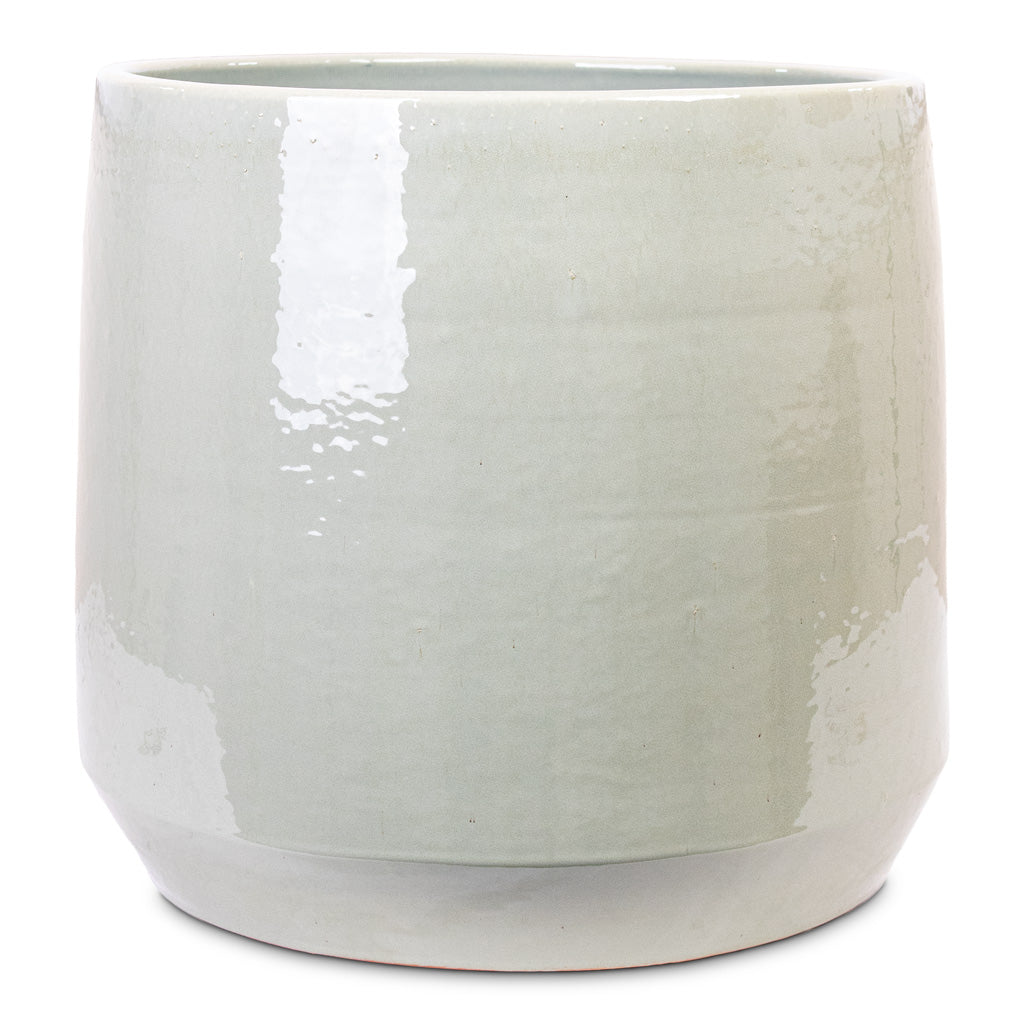 Common Plant Pot - Shiny Olive