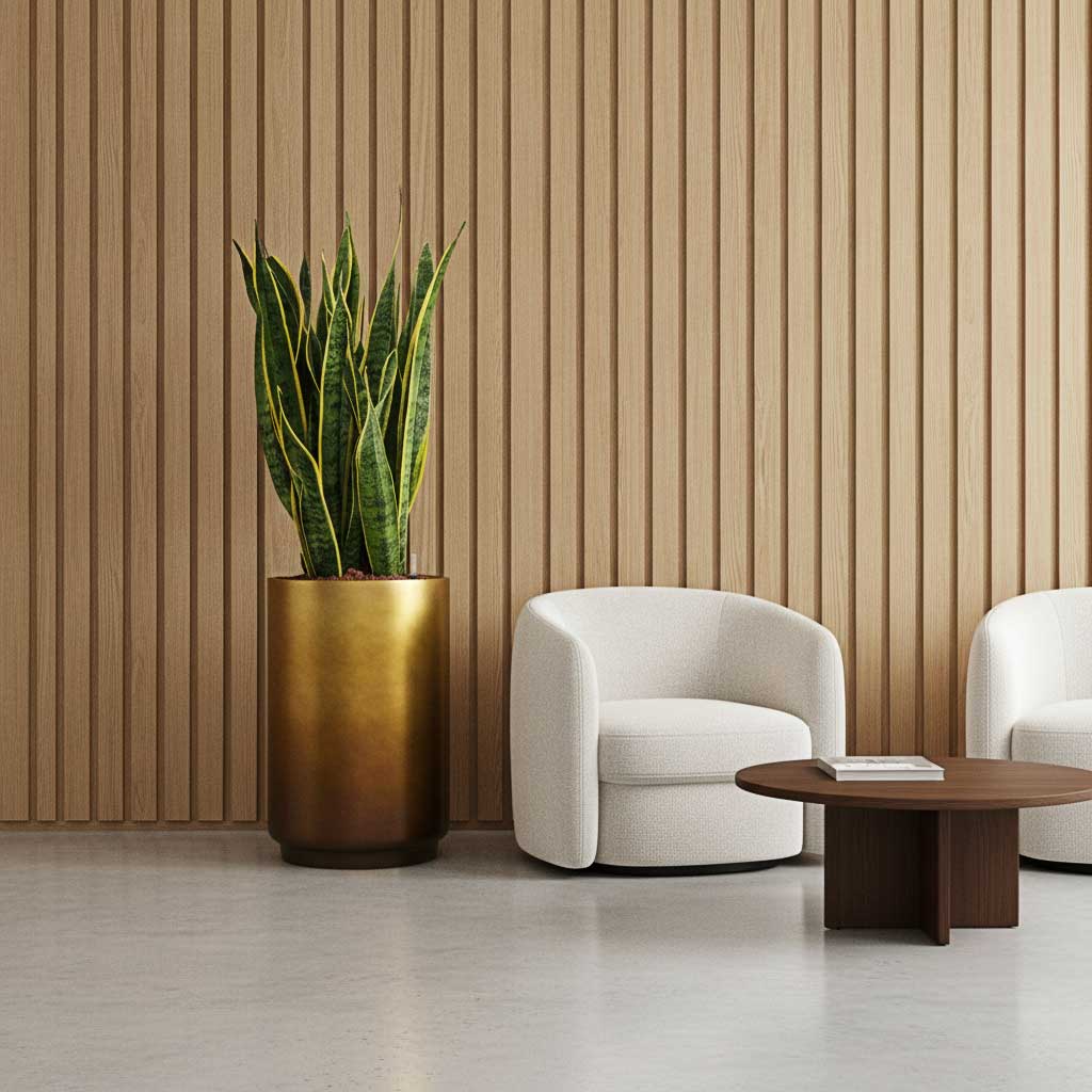 Gradient Cylinder Planter - Large Plant Display