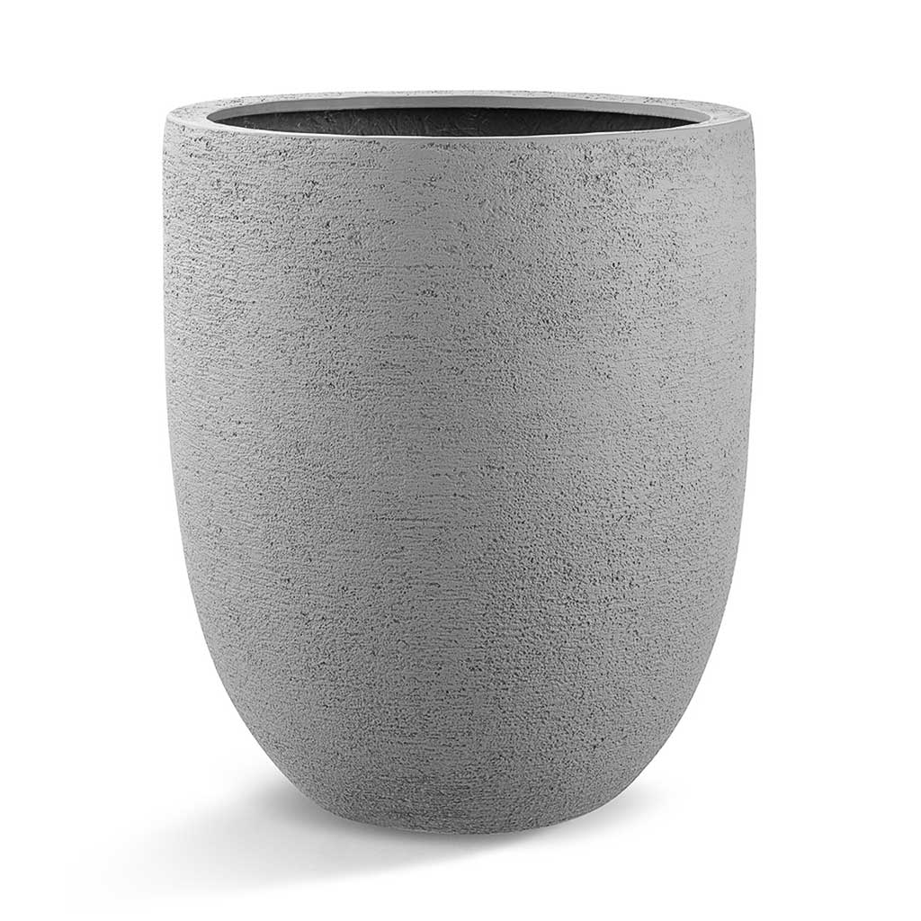 Grigio Tall Egg Pot - Large Plant Display