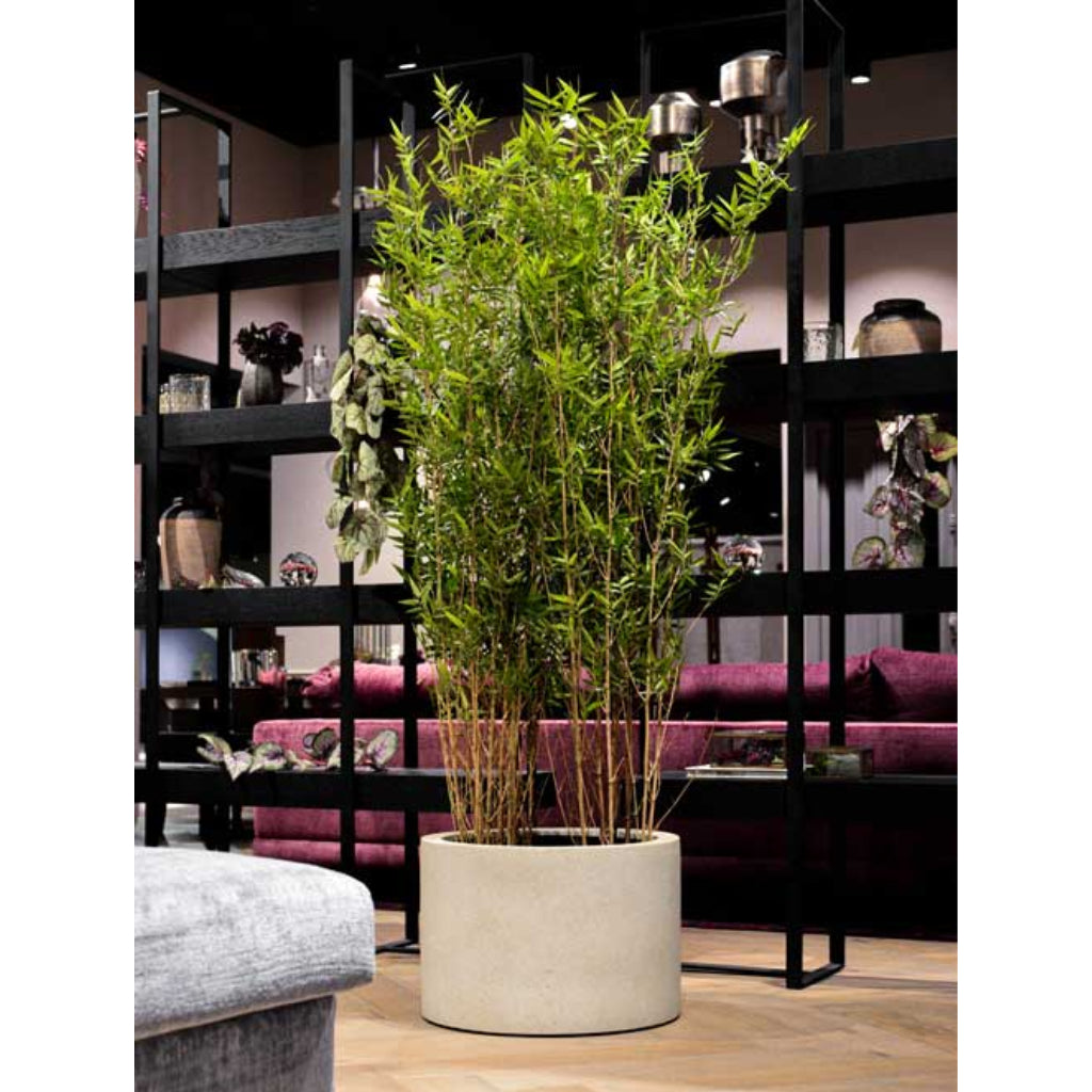 Grigio Cylinder Planter - Large Plant Display