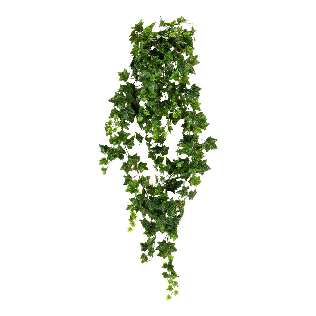Ivy Hanging Bush - Dark Green - Artificial