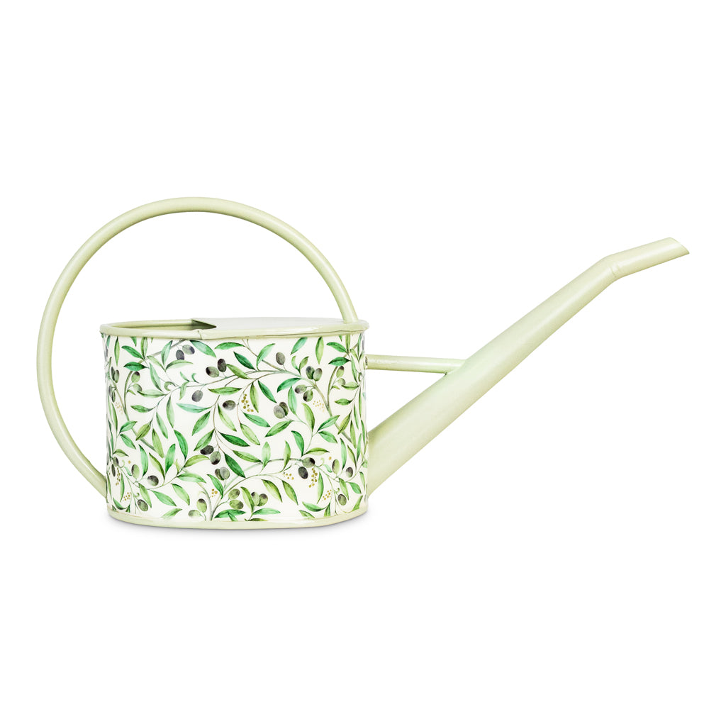 Maisie Vintage Metal Watering Can 1.7L - Olive