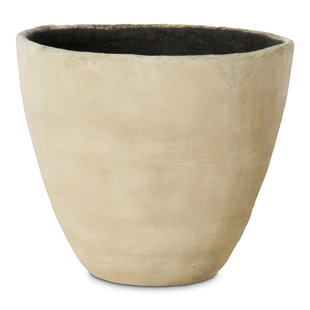Mori Sabi Egg Planter - Wabi Beige