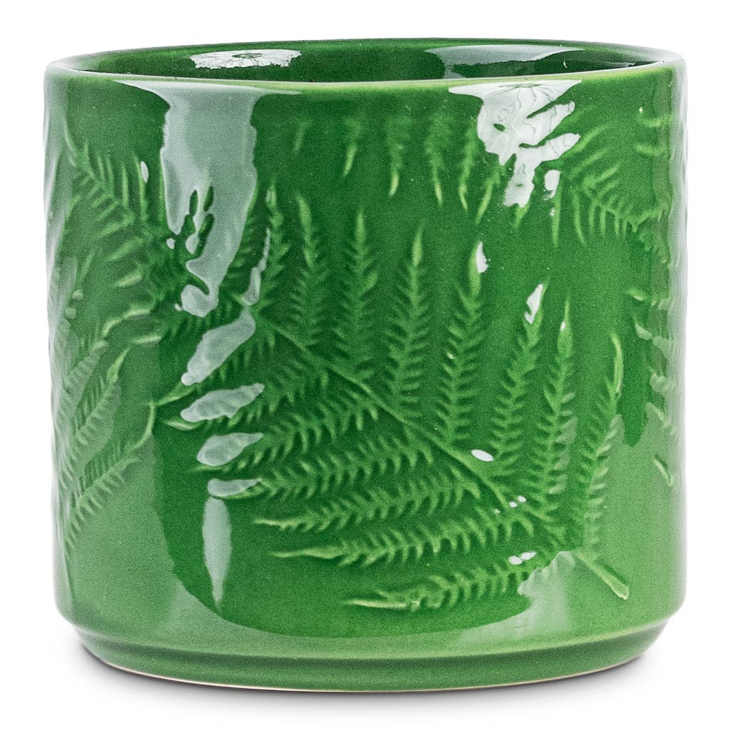 Orla Fern Plant Pot - Emerald