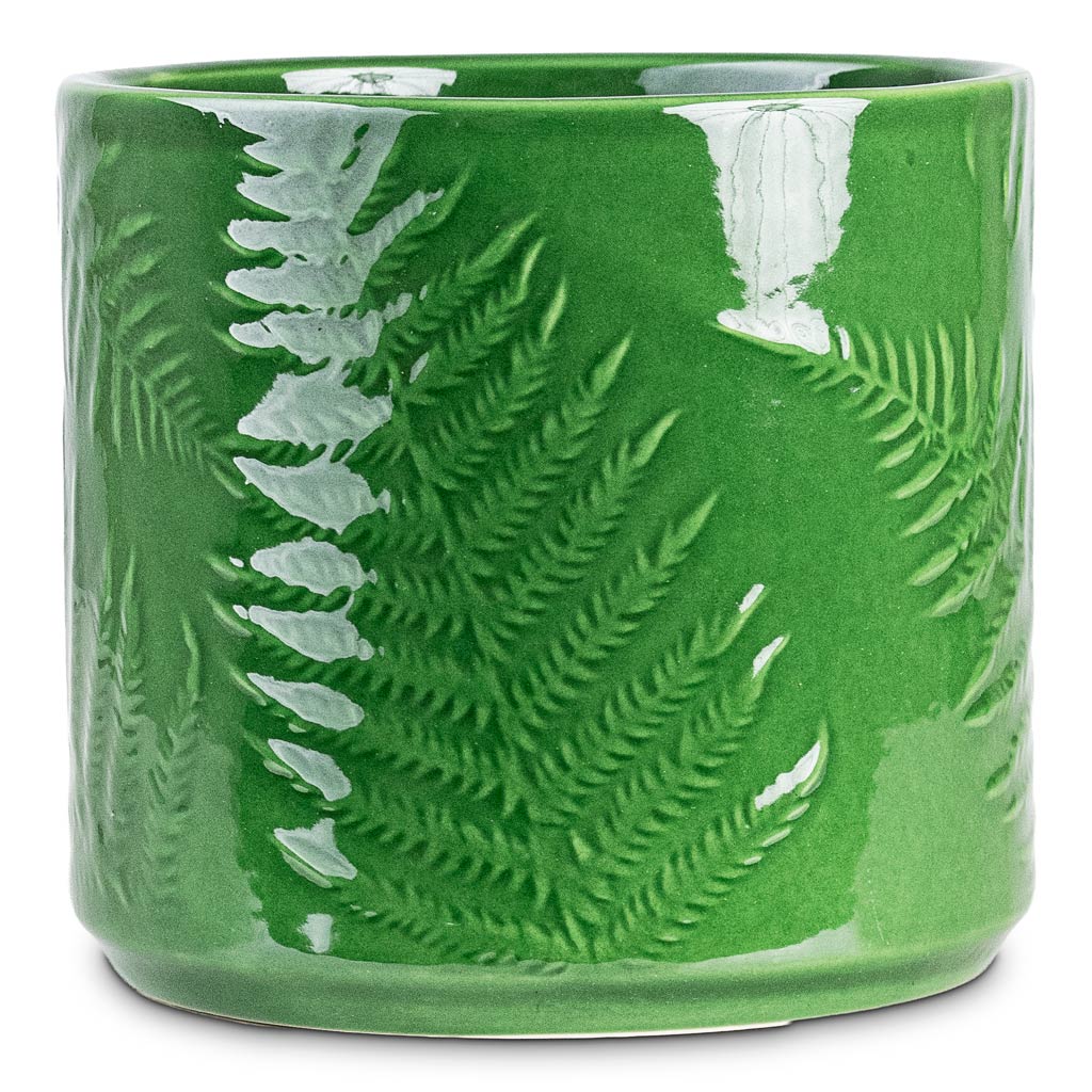 Orla Fern Plant Pot - Emerald