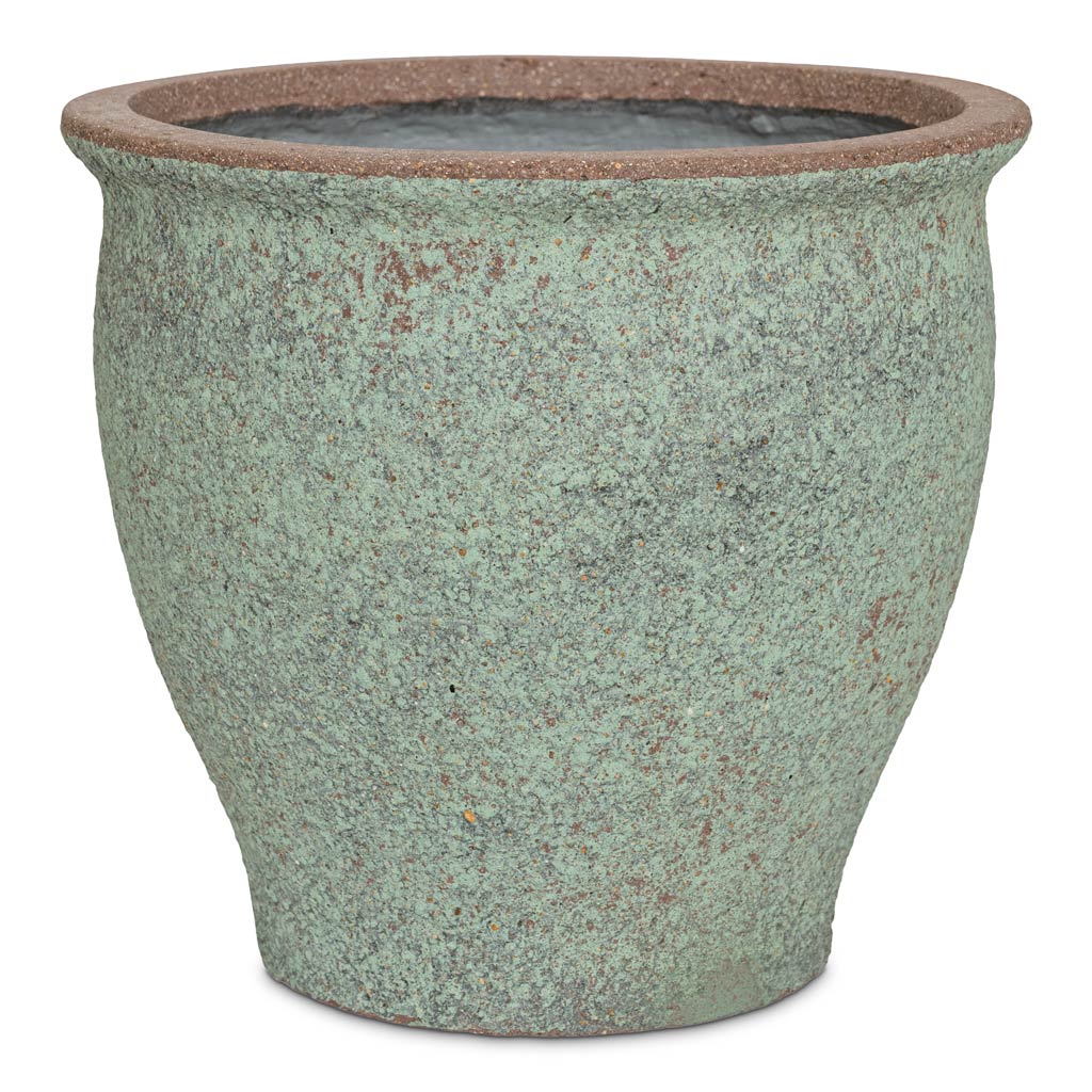 Poseidon Mediterranean Planter - Rustic Green