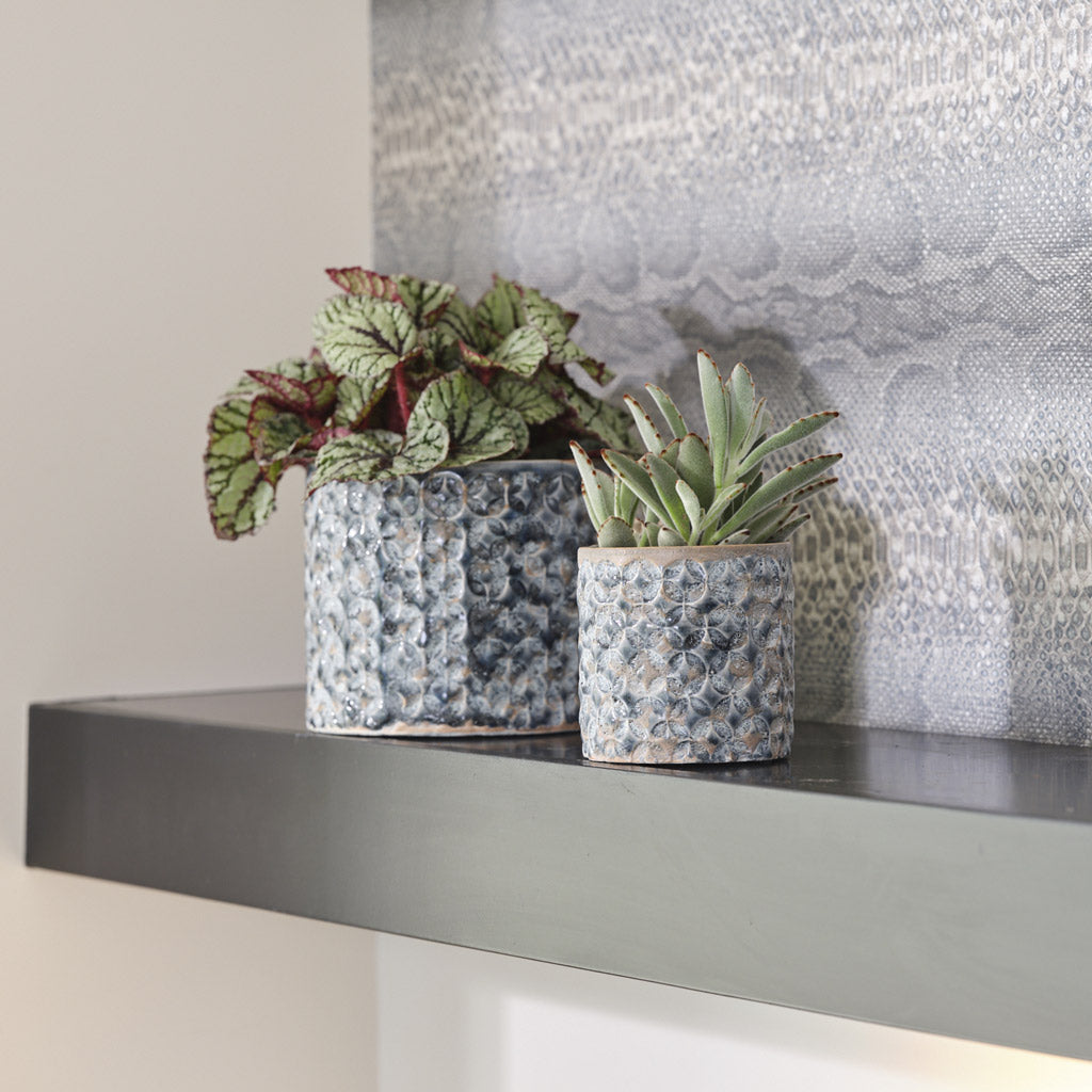 Terni Plant Pot - Denim