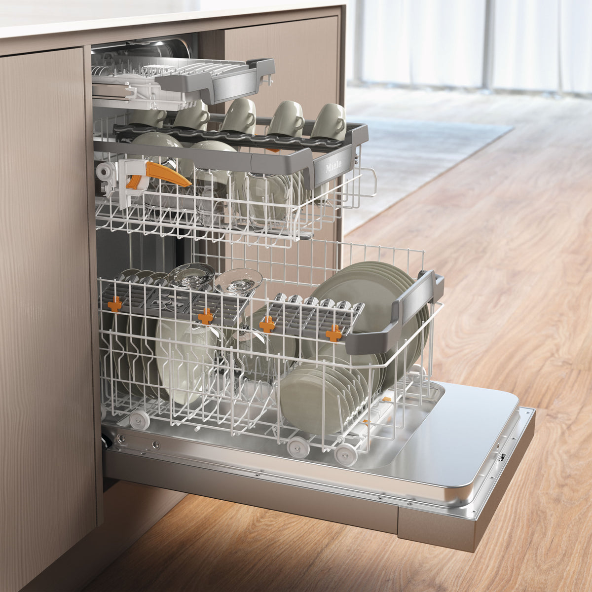 Miele G 5940 SCU SL Edelstahl CleanSteel