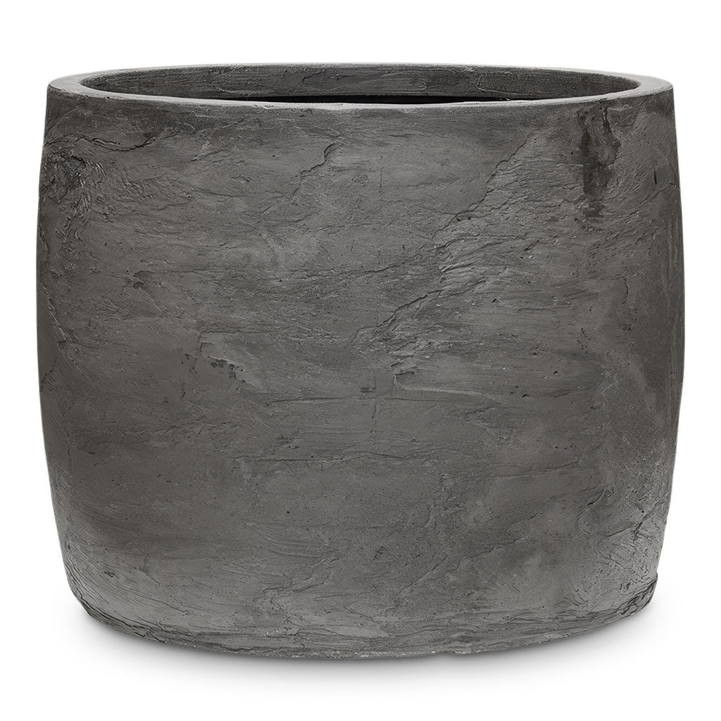 Algar Barrel Planter - Grey