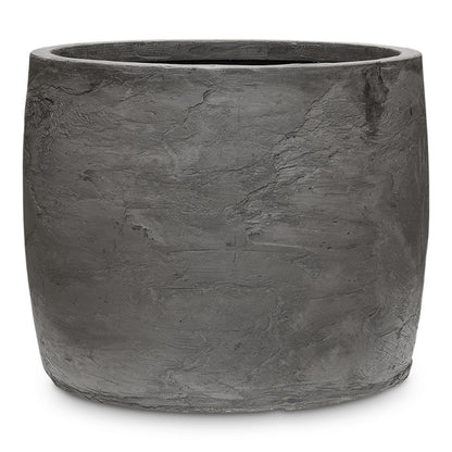 Algar Barrel Planter - Grey