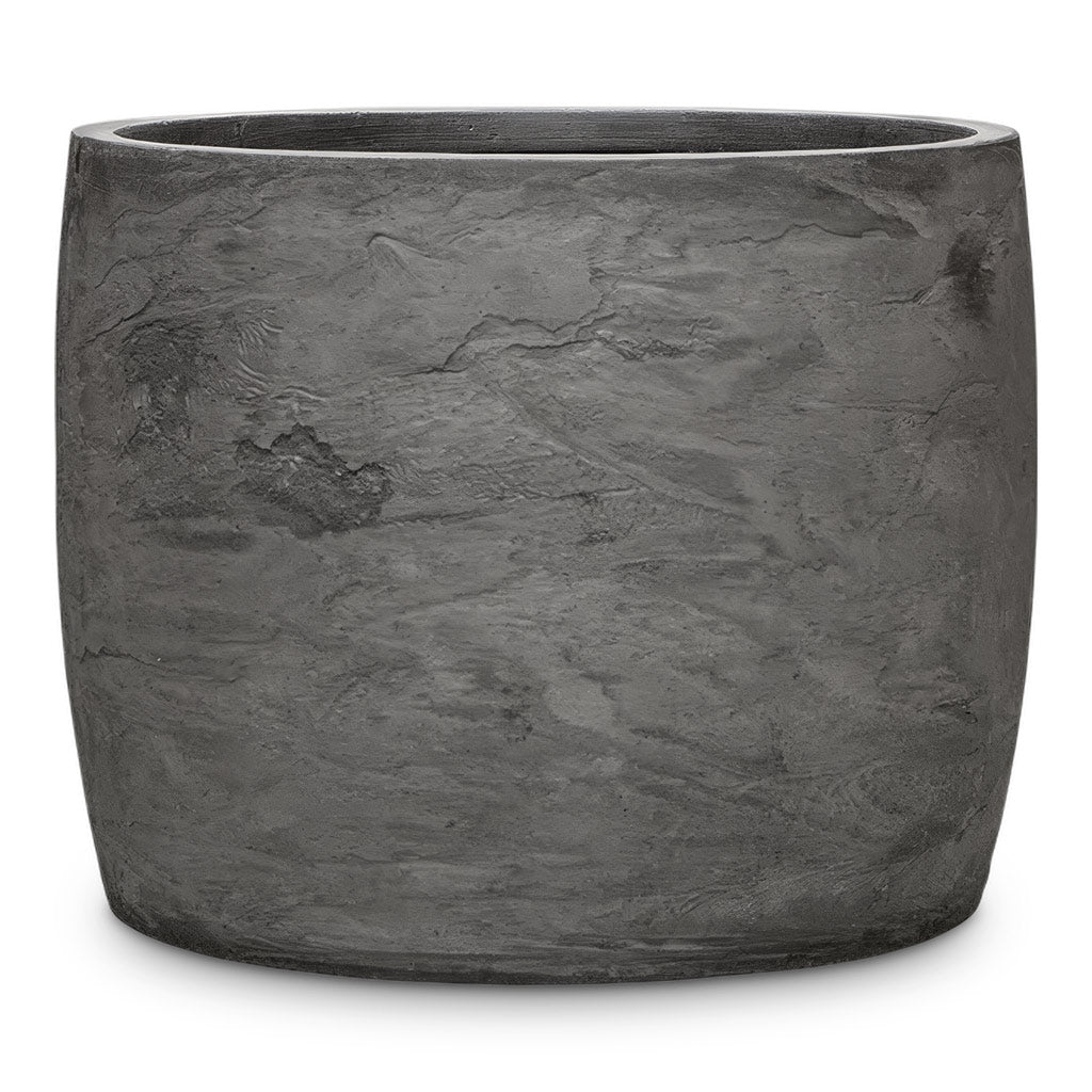 Algar Barrel Planter - Grey