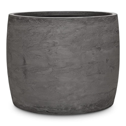 Algar Barrel Planter - Grey