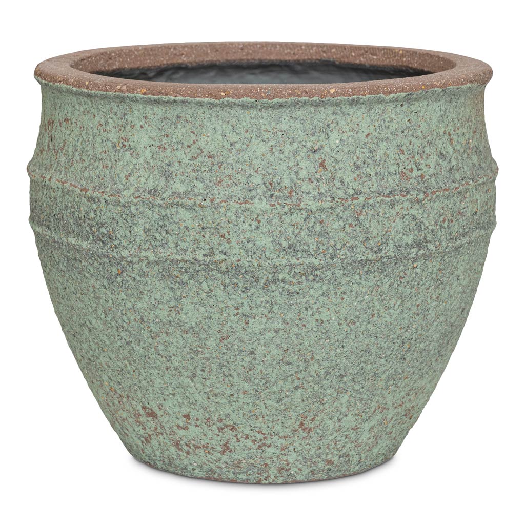 Athena Mediterranean Planter - Rustic Green