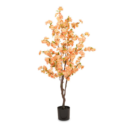 Cherry Blossom Tree - Peach - Potted - Artificial