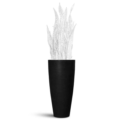 Dax Natural Tall Planter - Large Plant Display