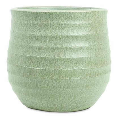 Devon Plant Pot - Olive Honeycomb