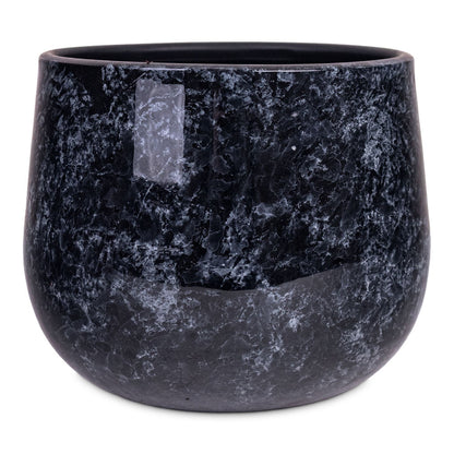 Emmie Metal Plant Pot - Mystic Blue