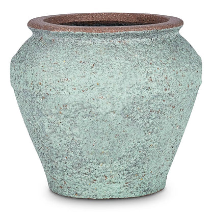 Eros Mediterranean Planter - Rustic Green