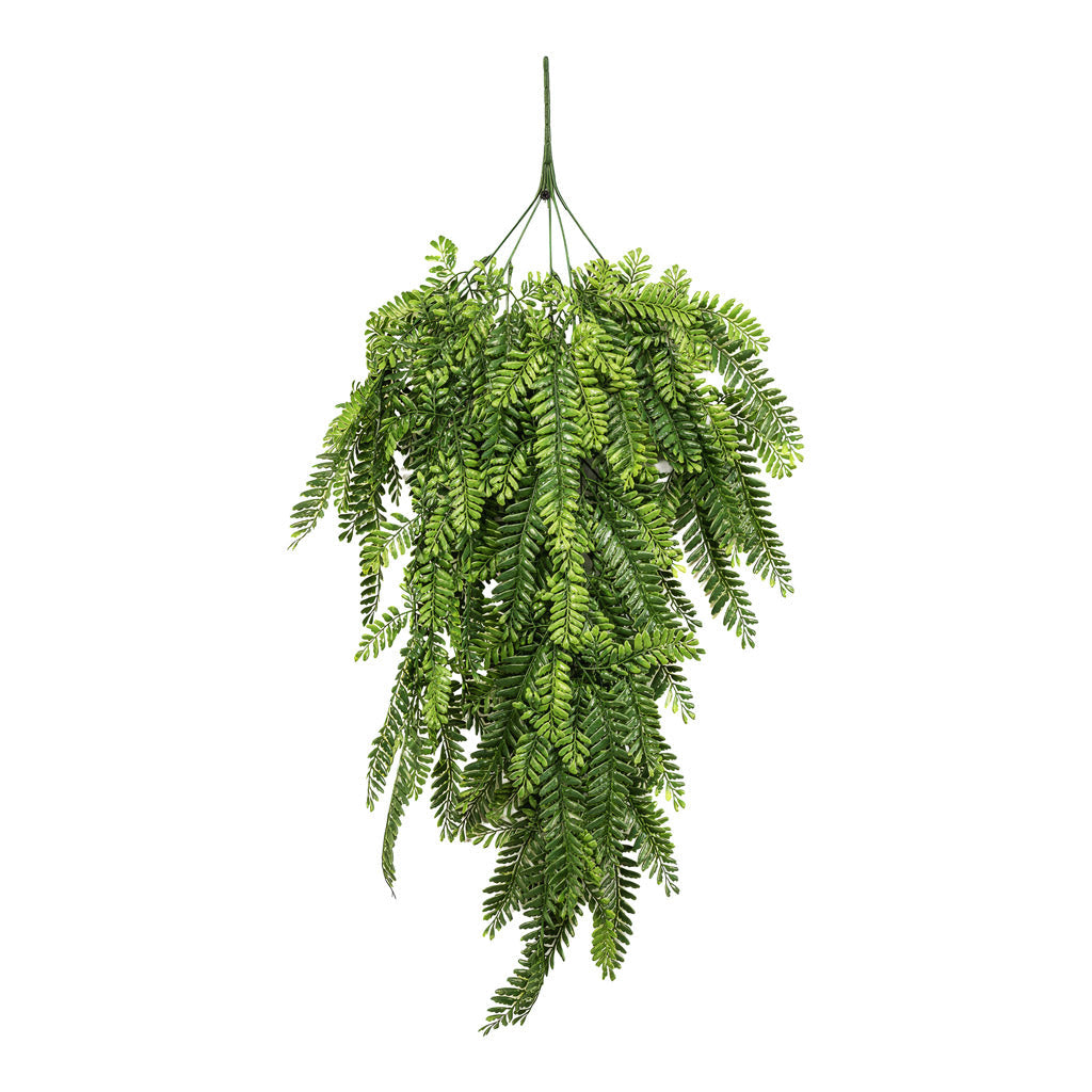 Fern Hanging Bush - FR UV - Artificial