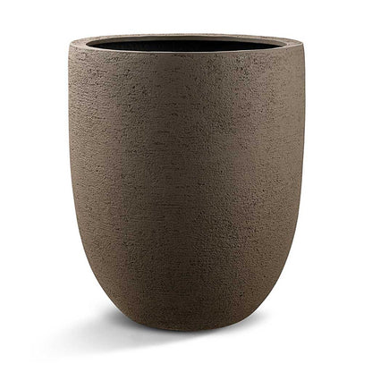 Grigio Tall Egg Pot - Large Plant Display