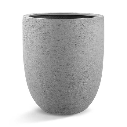 Grigio Tall Egg Pot - Large Plant Display