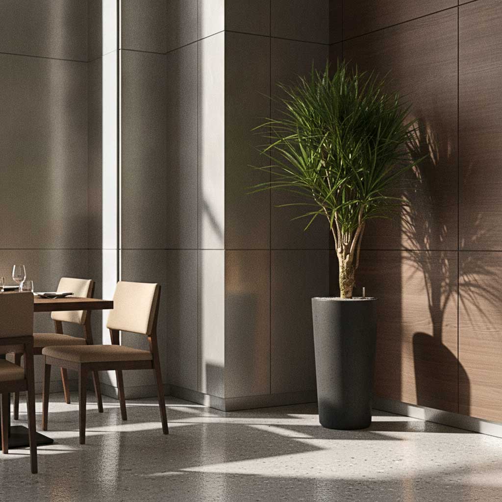 Grigio Tall Partner Planter - XL Plant Display