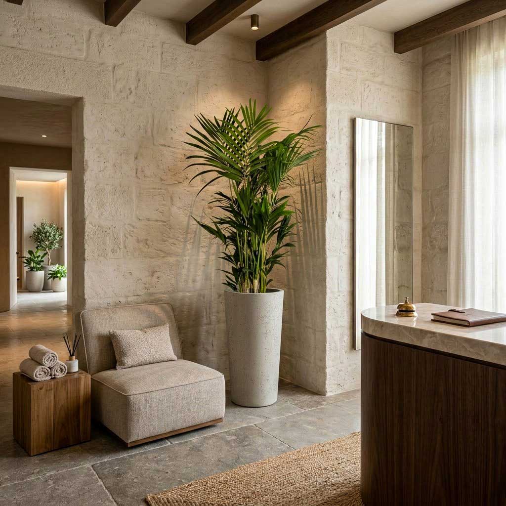 Grigio Tall Partner Planter - Large Plant Display