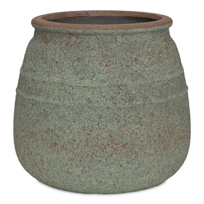 Hestia Mediterranean Planter - Rustic Green