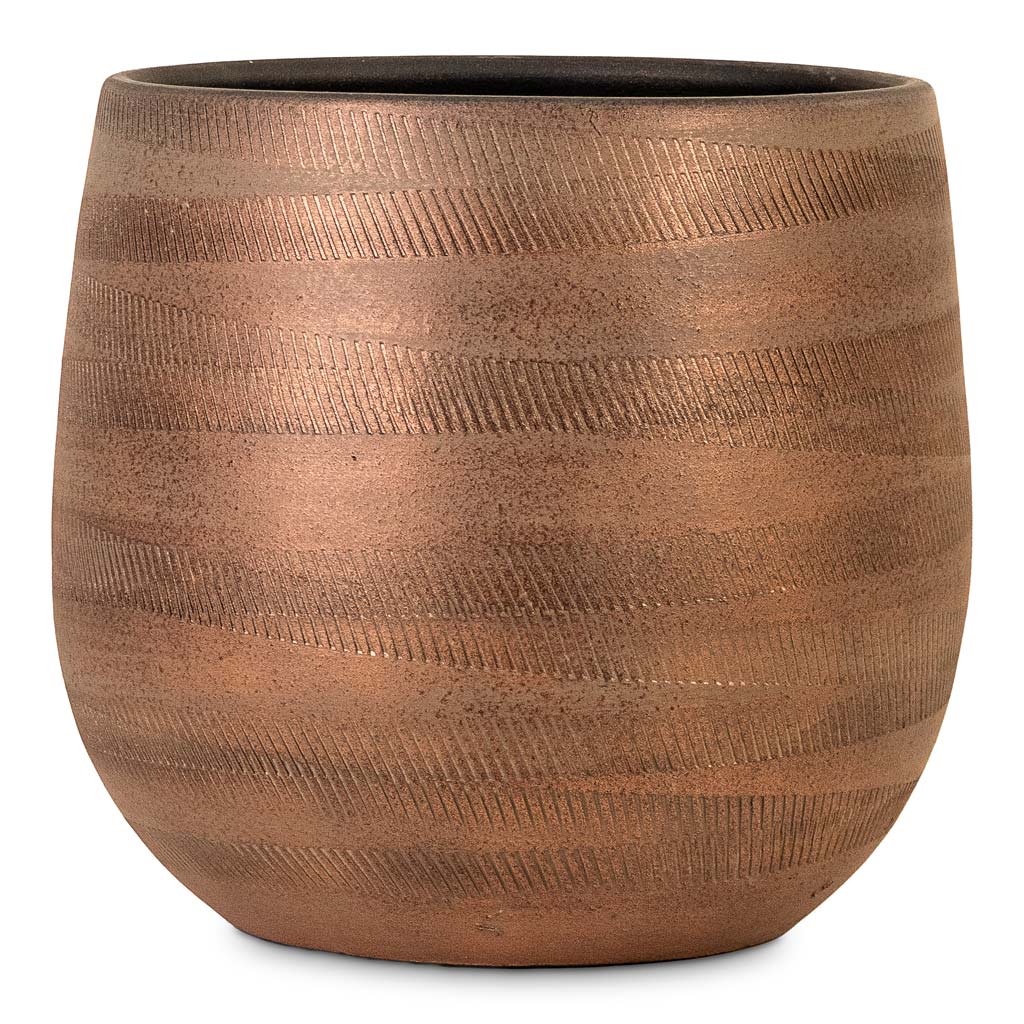 Joey Plant Pot - Shiny Copper