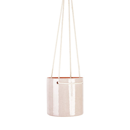 Kai Hanging Plant Pot - Blush