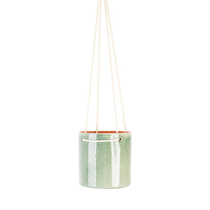 Kai Hanging Plant Pot - Mint