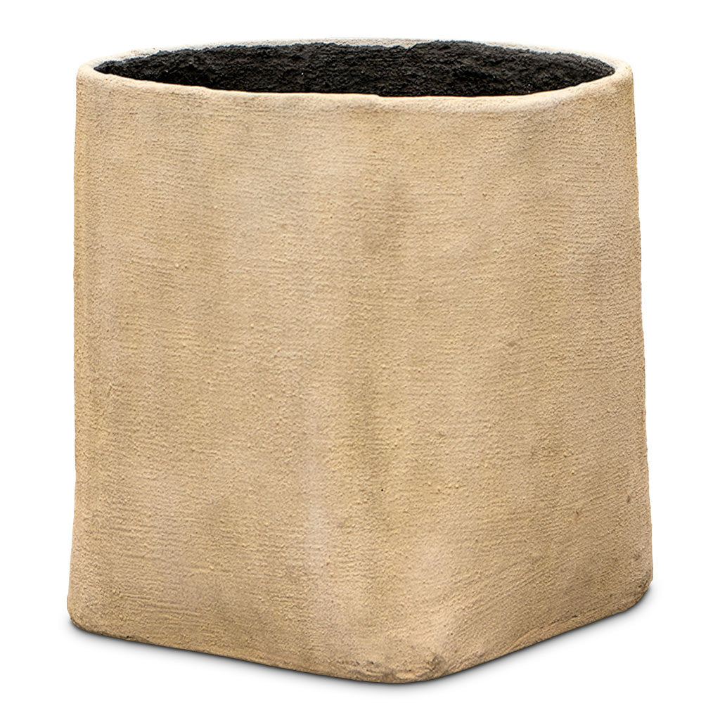 Misa Sabi Cube Planter - Wabi Beige