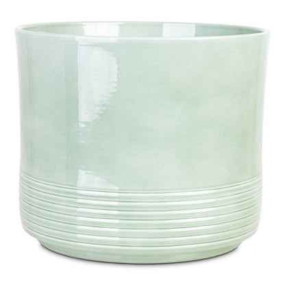 Munich Plant Pot - Green Gloss