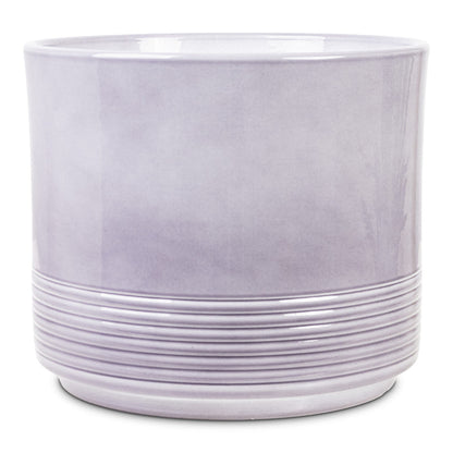 Munich Plant Pot - Grey Gloss