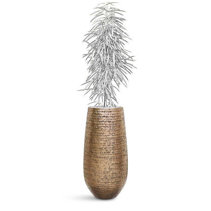 Opus Hammered Tall Darcy Planter - Large Plant Display