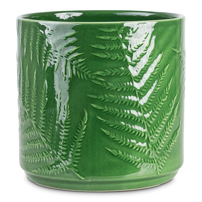 Orla Fern Plant Pot - Emerald