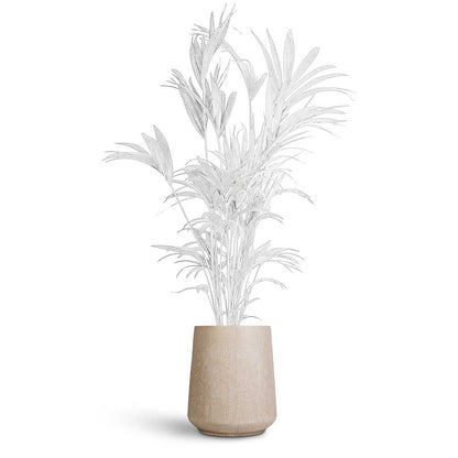 Raindrop Tube High Round Planter - XL Plant Display