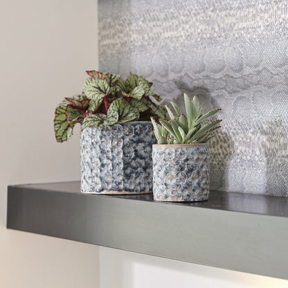 Terni Plant Pot - Denim