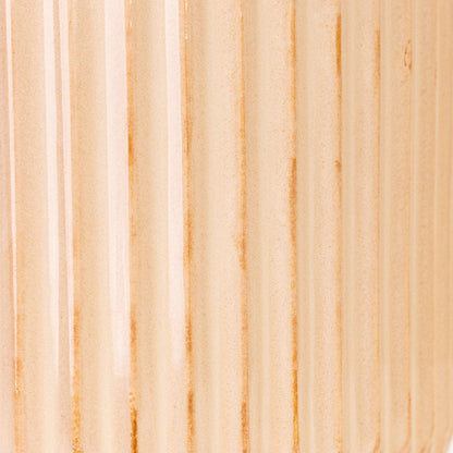 Willow Ribbed Plant Pot - Sepia