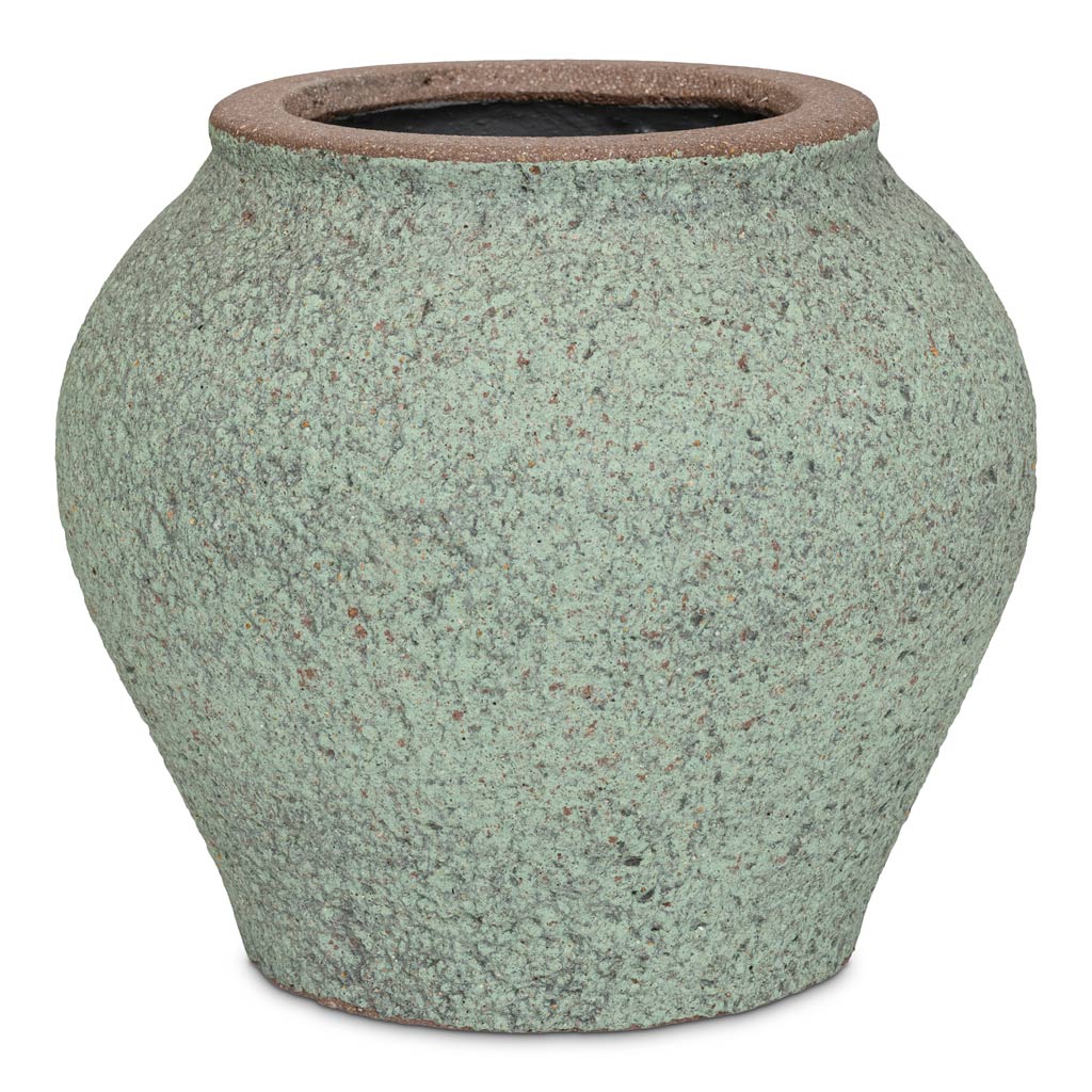 Zeus Mediterranean Planter - Rustic Green