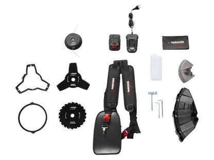 PARKSIDE PERFORMANCE® Benzin-Sense mit Elektrostart »PPBS 3 B2«, mit Akku und Ladegerät